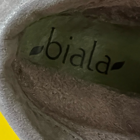 39 8.5 Biala NORDSTROM leather ankle booties wedge shoes lace-up tie boots - Picture 9 of 9